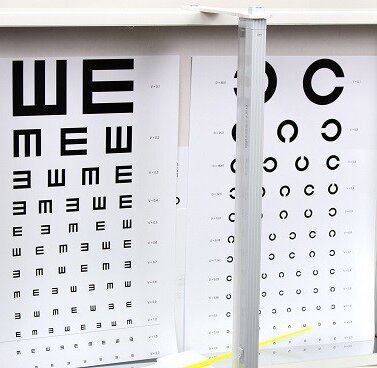 Аппарат Ротта с таблицей Сивцева-Орловой для определения остроты зрения