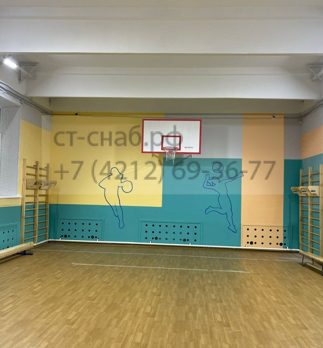 Сетка заградительная для спортивного зала