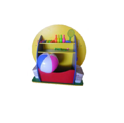 Уголок для спортивного инвентаря № 2